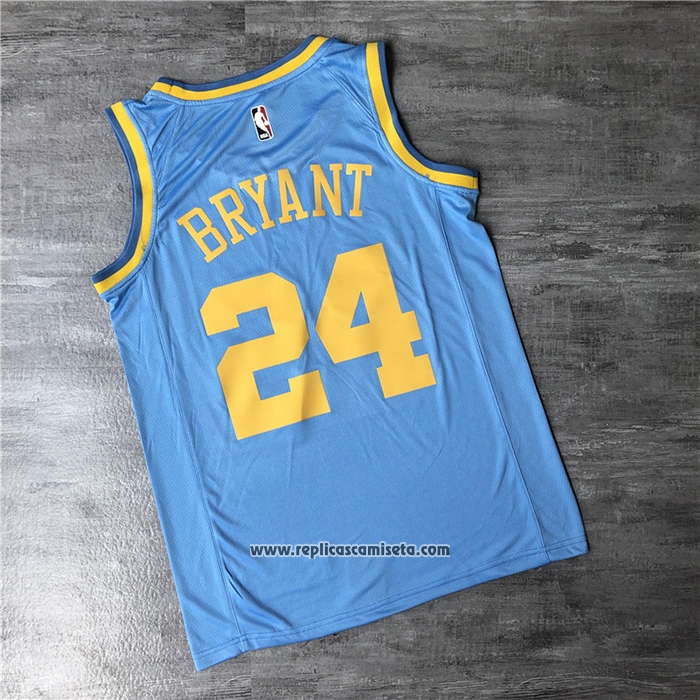 Camiseta Los Angeles Lakers Kobe Bryant #8 Classic 2017-18 Azul